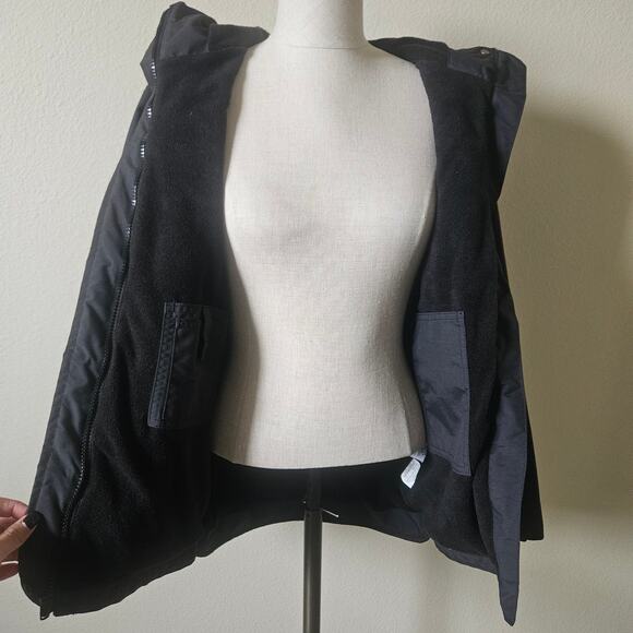 Berne Black 100% Nylon Youth Splash Insulated Jacket Large - Picture 5 of 7